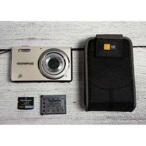 Olympus Digital Camera FE-4000 12.0MP White Tested